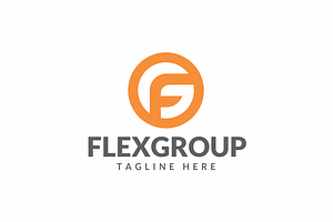 Letter F G FG GF Logo Design, a Branding & Logo Template by yopie