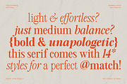 The Astoria's Editorial Serif, a Serif Font by CarmineType (Thumbnail 7 of 26)