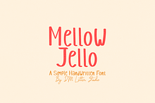Mellow Jello - Handwritten Font