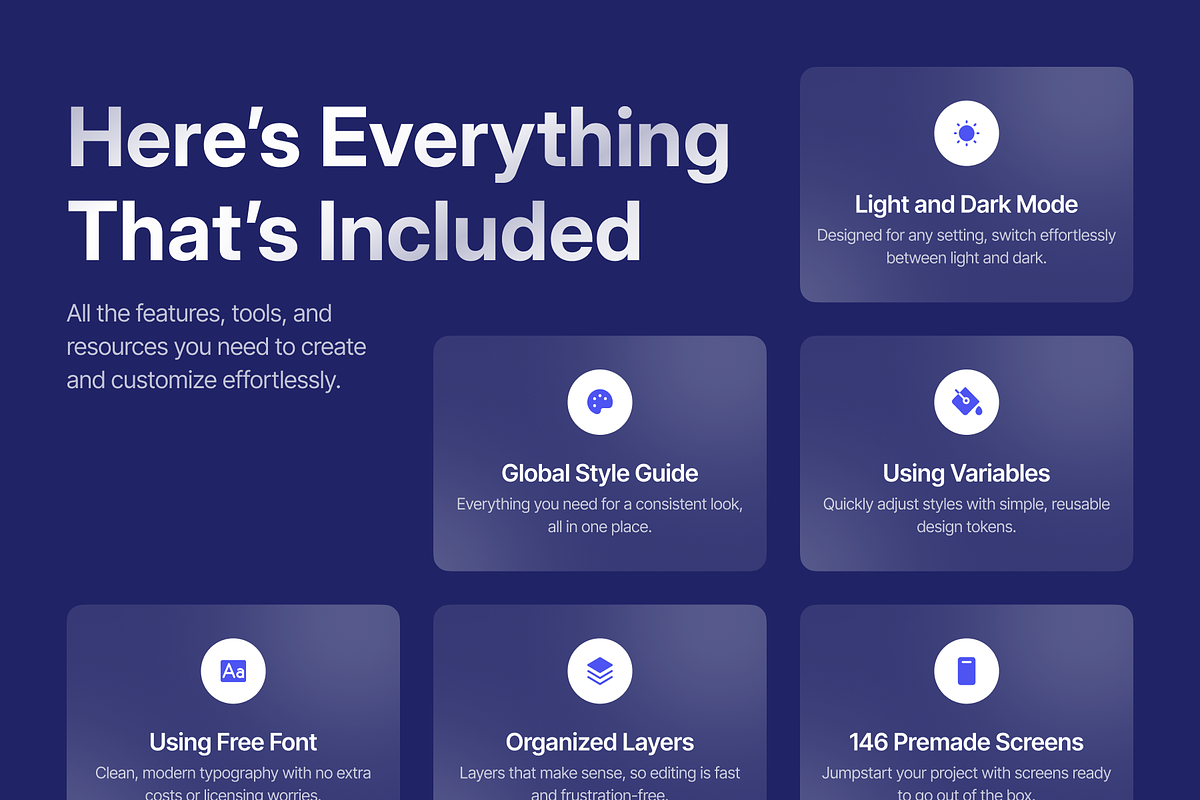 Wallet+ - E-Wallet App UI Kit preview 2