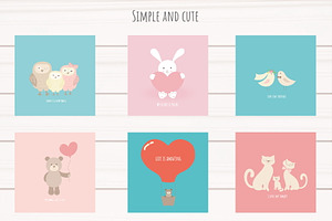 Simple and cute