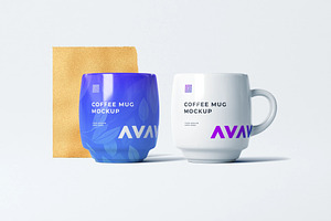 Mug Mockup, a Cups & Container Mockup by zpackcreative