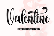 Valentine | Script Font, a Handwritten Font by Scratchones (Thumbnail 1 of 9)