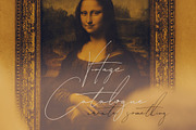 Relative Handwritten & SVG Font, a Script Font by Cruzine (Thumbnail 11 of 12)