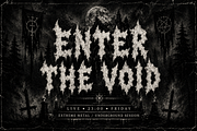 Vyrex Blackmetal, a Script Font by Wow Magic (Thumbnail 3 of 5)