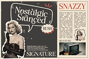GC Rain Founds - Elegant Retro Serif, a Serif Font by Glyphonic (Thumbnail 12 of 15)