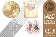 Vintage Mechanical Floral, a Decorative Illustration by Artnoy (Thumbnail 13 of 18)