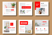 Minimalistic Social Media Layouts, a Social Media Template by MightyDesign (Thumbnail 4 of 7)