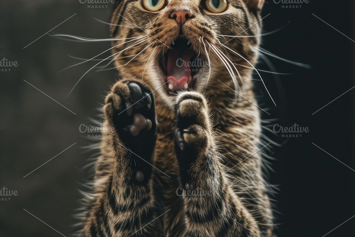 236 surprised animals, an Animal Photo by Handmadefont (Photo 32 of 241)