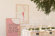 CHRISTMAS DINNER | frame mockup set, a Household Mockup by yuliyuri.studio (Thumbnail 4 of 12)