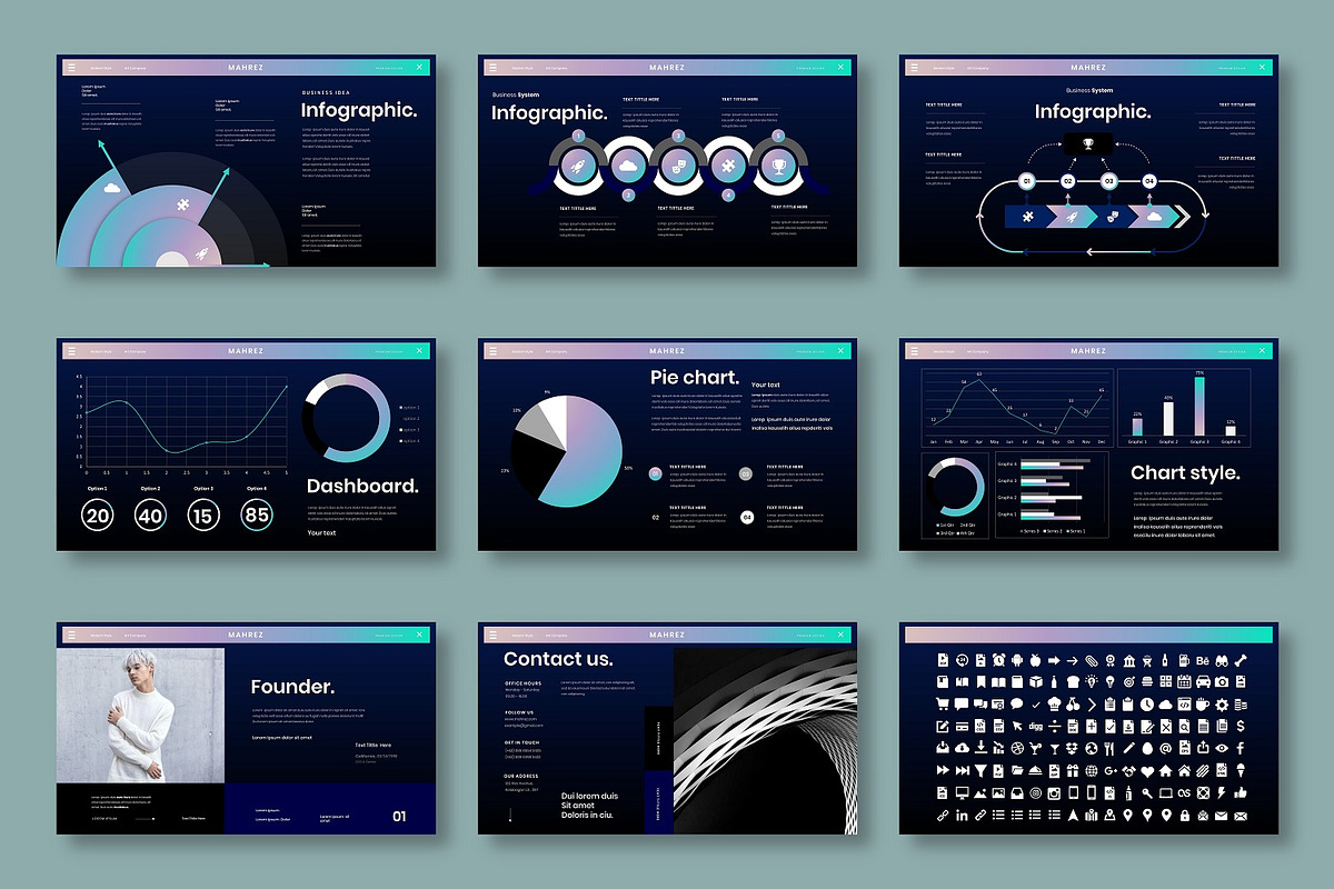 Mahrez - Business Google Slide Templ, a Presentation Template by Dens Creative Studio (Photo 5 of 6)