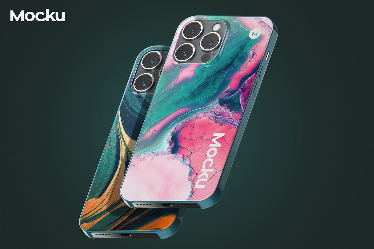 Iphone 14 Pro - Solid Cases, an iPhone Mockup by Mocku (Photo 1 of 15)