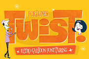 Twist Retro Font Pack, a Sans Serif Font by Fortunes Co (Thumbnail 12 of 12)