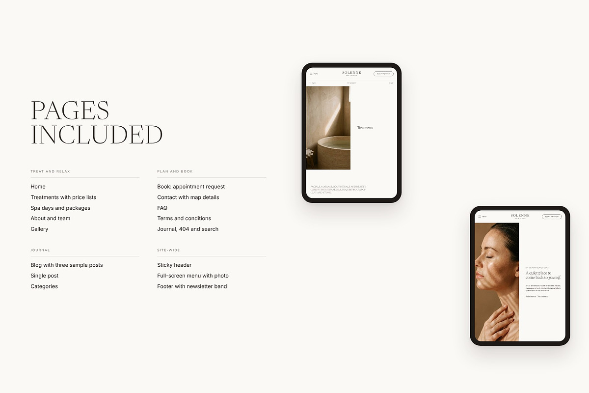 Solenne Spa & Beauty WordPress Theme, a WordPress Template by Tomasz Ganclerz (Photo 12 of 19)