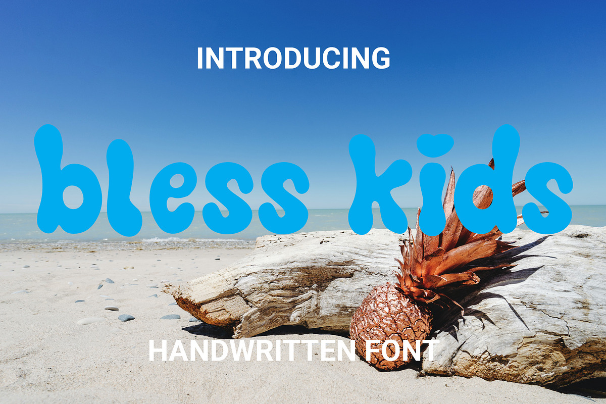 Bless Kids, a Font by WisnoetypeCo (Photo 1 of 5)