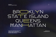 Pionare – Futuristic Extended, a Sans Serif Font by Tammami (Thumbnail 8 of 9)