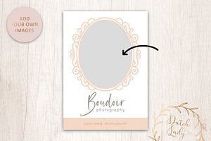 PSD Photo Price Card Template 21