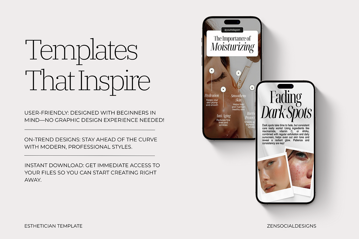 Esthetician Instagram Template preview 7