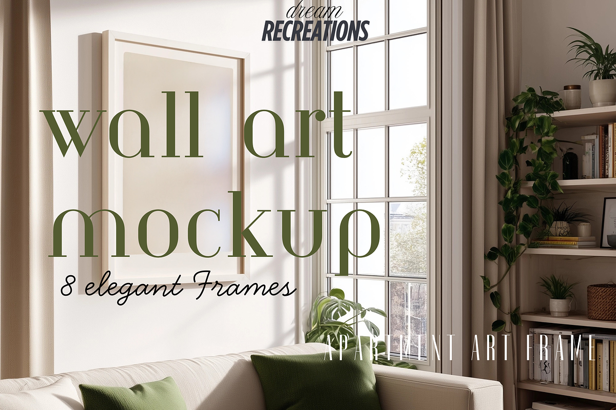 SET Wall Mockup Frame | Apartment, a Mockup by DreamRecreations (Photo 1 of 6)