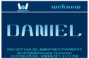 Daniel Font, a Font by weknow (Thumbnail 1 of 5)