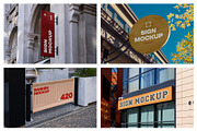 Signage Mockups vol.6 - Sign Mockups, a Mockup by MockupForest (Thumbnail 6 of 8)