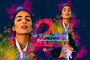 Ink Manipulation Photoshop Action 2