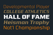 VTF League – Middleweight Package, a Sans Serif Font by VarsityType® (Thumbnail 4 of 6)