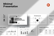 Minimal Presentation Template, a Presentation Template by Studio_Clarity (Thumbnail 1 of 5)