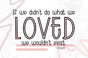 CINEMA - regular + outline, a Sans Serif Font by Dansie Design (Thumbnail 7 of 8)