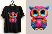 Whimsical Baby Snowy Owl Clipart Bun, an Illustration by SVGArt (Thumbnail 5 of 8)