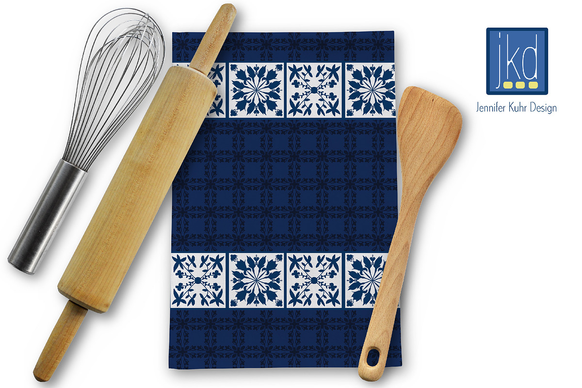 Portugues Inspired Tiles, an Object Graphic by JKD by JenniferKuhrDesign (Photo 3 of 9)
