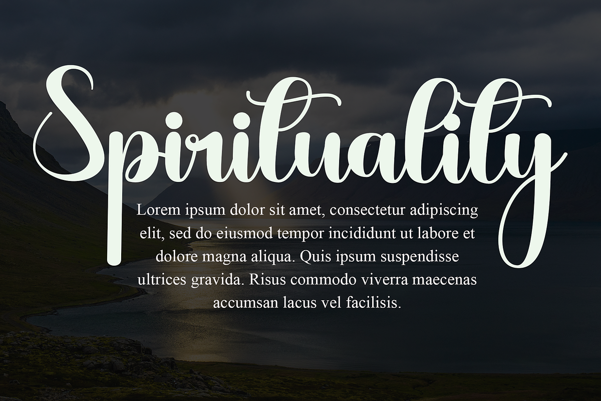 Christian, a Handwritten Font by InermediaSTUDIO (Photo 8 of 8)