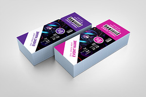 Event Ticket Design for Professional, a Card Template by BrandlyTemplate