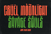 Gravenreach - Rugged Display Font, a Sans Serif Font by Snape Design Studio (Thumbnail 11 of 12)
