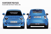 Premium Electric City Car Mockup Set, an Advertising Mockup by Halal Graphic Studio (Thumbnail 9 of 16)