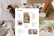 Cleaning time - Notion template, an App Template by Iasan Design (Thumbnail 1 of 6)