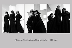 Modern Nun Fashion, a Person Illustration by StockVerse Creative