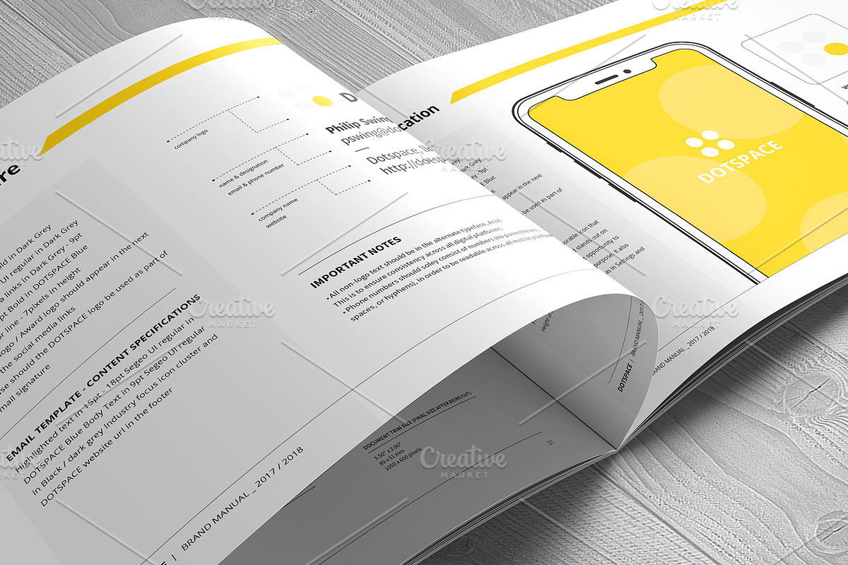 Brand Manual 30 Pages A4 / US Letter, a Brochure Template by Mastergfx (Photo 24 of 32)
