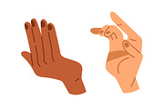 Hands of diverse people set, a Person Illustration by Good Studio (Thumbnail 6 of 15)