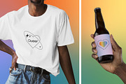 Pride Month Y2K Retro Collection, a Decorative Illustration by millering (Thumbnail 3 of 14)