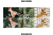 Water color Photo Effect, a Texture Graphic by Drawwell (Thumbnail 7 of 7)