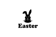 Cute Easter Bunny Silhouette bundle, an Illustration by Artivon (Thumbnail 5 of 51)