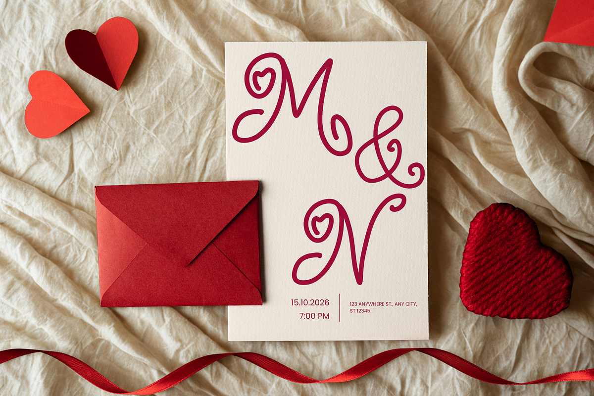 Magic Cupid is a Script font, a Script Font by Brown Cupple (Photo 2 of 9)
