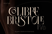 Colibre Bristole Pro, a Serif Font by Jolicia Type (Thumbnail 1 of 13)