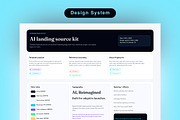 AI SaaS Landing Page Template, an UI Kit Template by Pitchlook.Studio (Thumbnail 2 of 3)