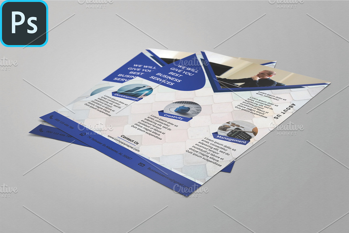 Spiti Corporate Flyer 02, a Flyer Template by Proshanta Sarker (Photo 4 of 4)