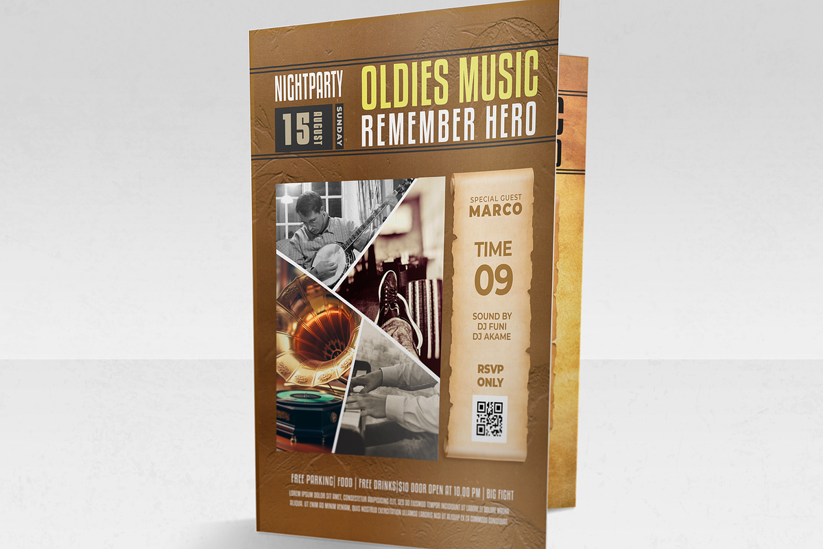 Music Party Flyer, a Flyer Template by Creativpixl (Photo 3 of 6)