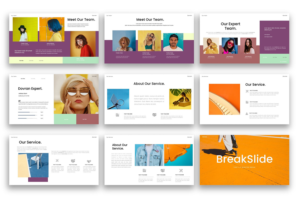 Dovran–Business Google Slide, a Presentation Template by kreatifreya (Photo 3 of 5)
