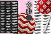 200 Procreate Knit Texture Brushes, a Brush Add-On by Revabrush (Thumbnail 9 of 9)