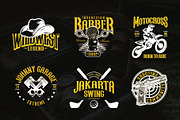 Northas - Vintage Stencil, a Font by Arterfak Project (Thumbnail 5 of 11)
